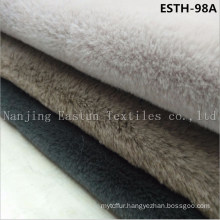 Solid Col Faux Rabbit Fur Esth-98A